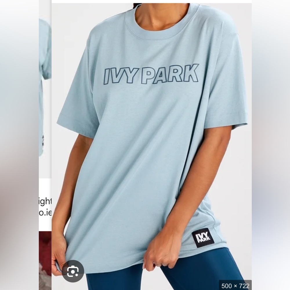Ivy Park Blue Oversized T-shirt